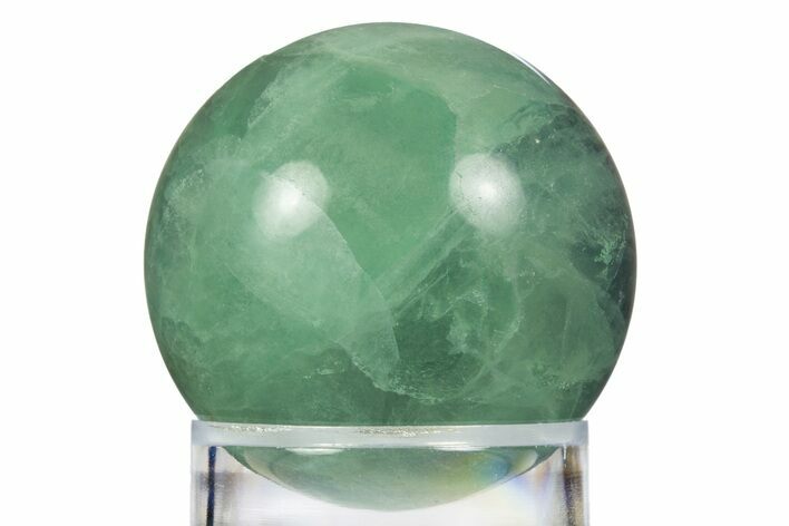 Colorful Banded Fluorite Sphere - China #319754
